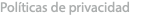 Políticas de privacidad